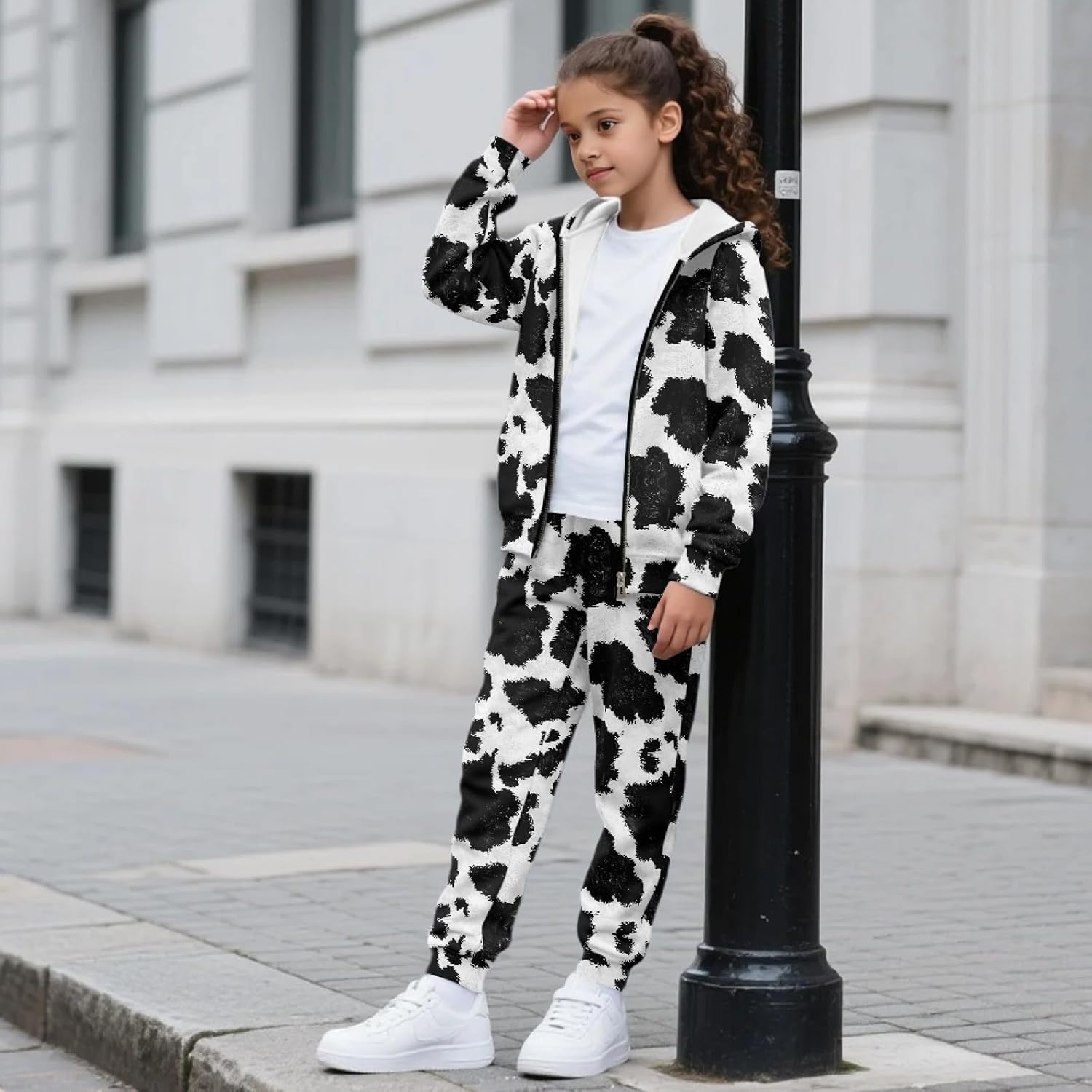 HUIACONG Boys Sweatsuits for 6-15 Years Kids Sweat Set for Children Girls Tracksuits