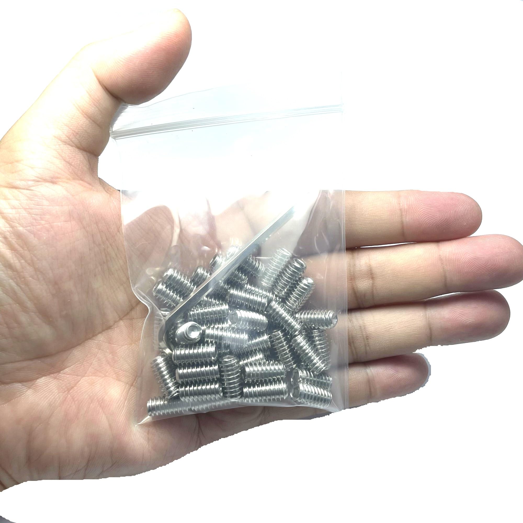 Amazon | ZDingTech 50個セットネジ 1/4-28 x 1/2インチ 304