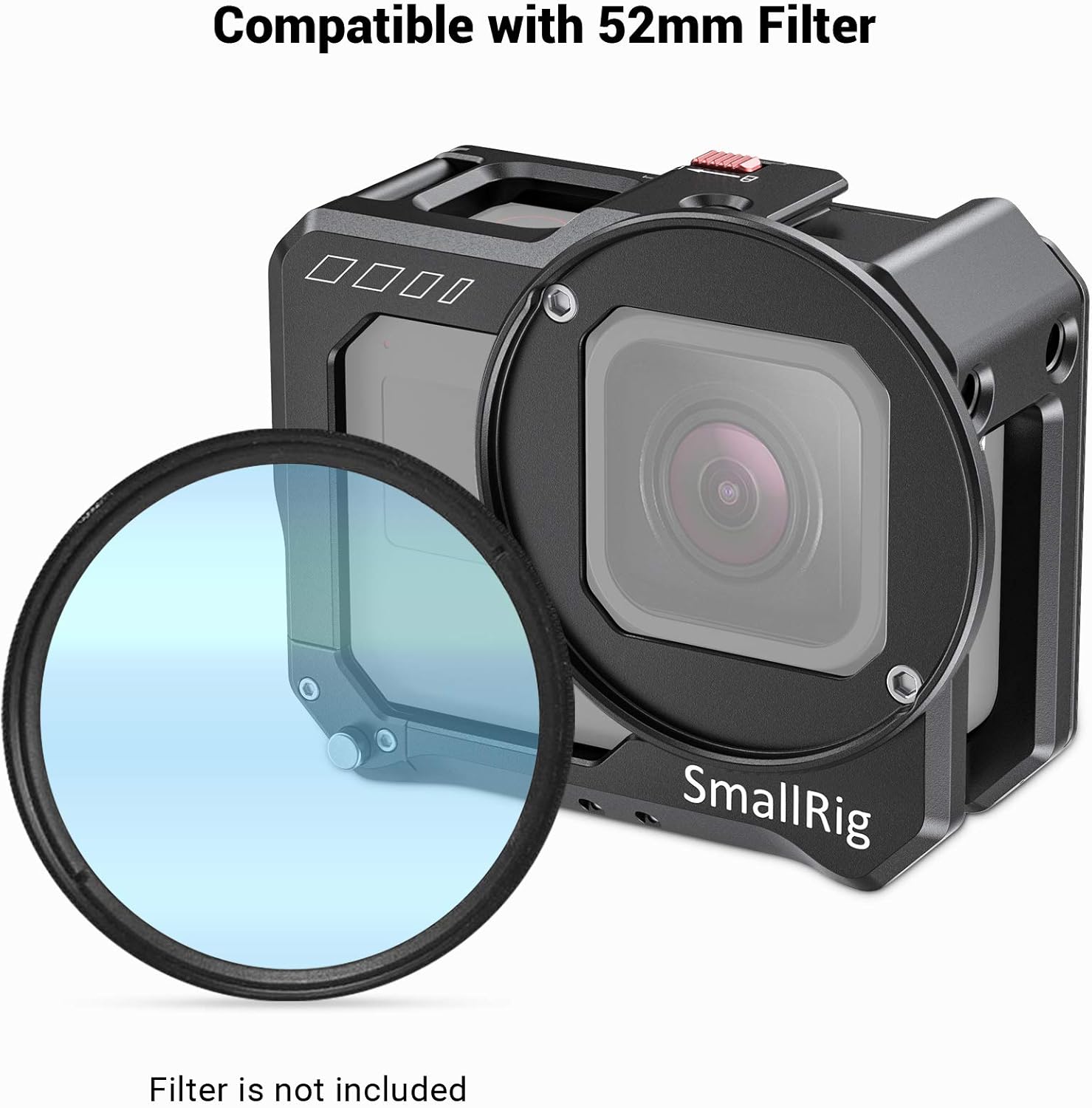 One-Day Sale: Up to 40% Off SmallRig Vlogging Cage for GoPro HERO8 Black CVG2505 50% Off Discount SmallRig Vlogging Cage for GoPro HERO8 Black CVG2505