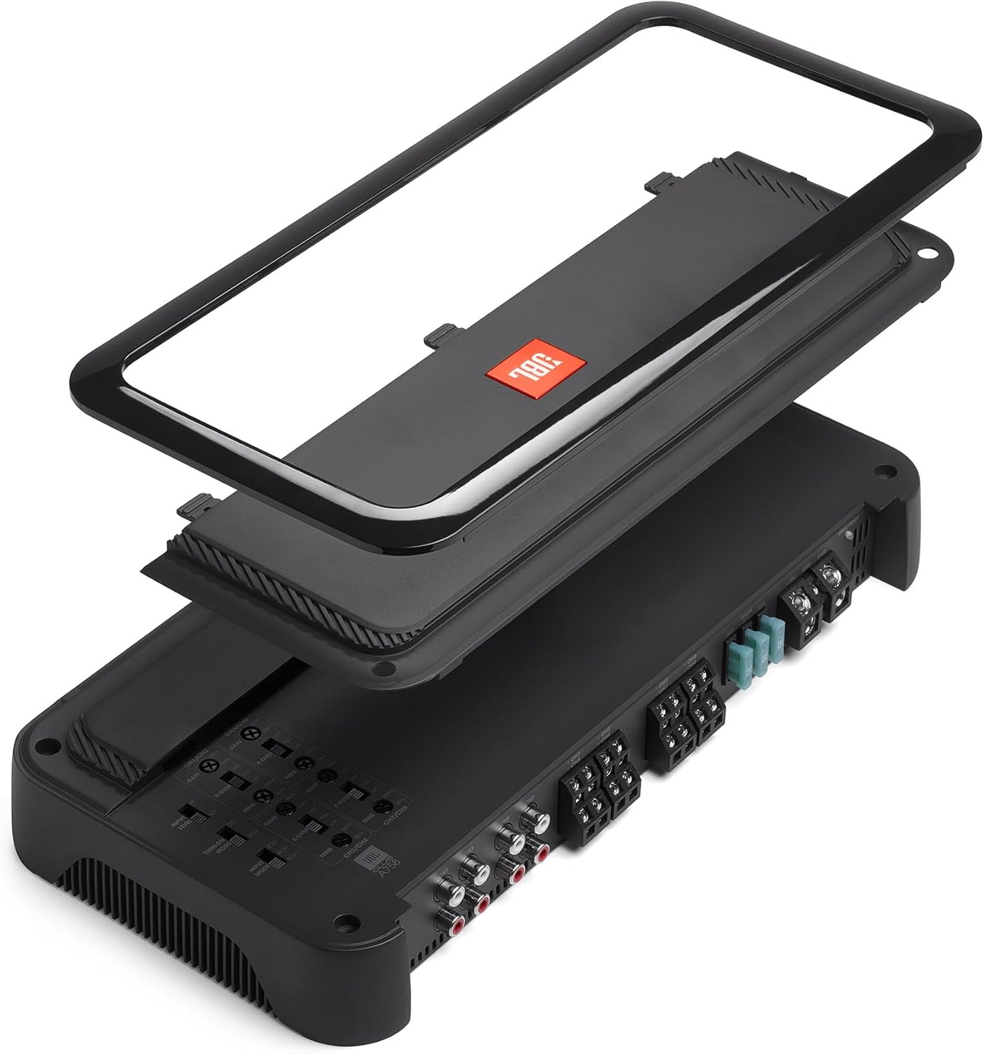 жарылды view of JBL CLUB-A758 amplifier components