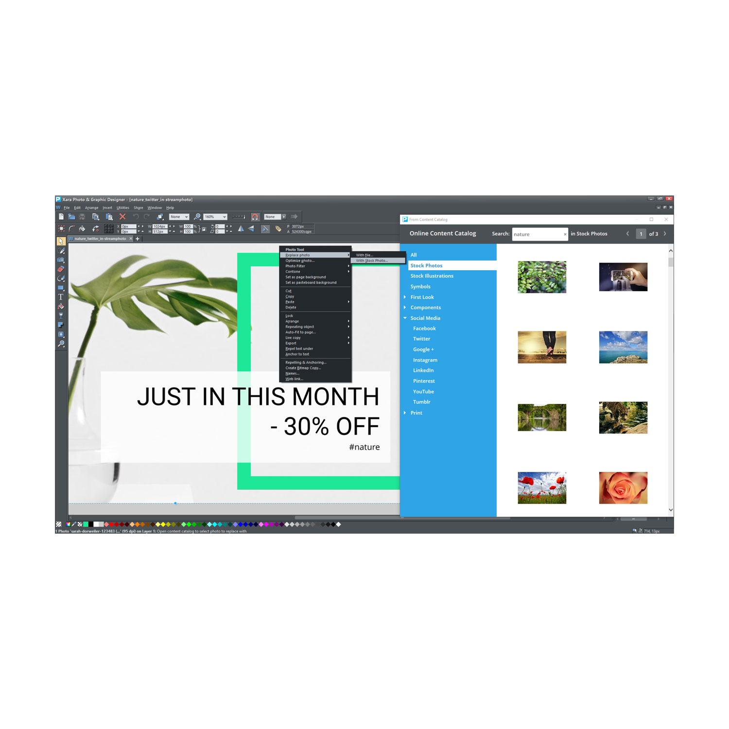 MAGIX Photo & Graphic Designer 15 Grafikdesign Bildbearbeitung Illustrationen Software Download