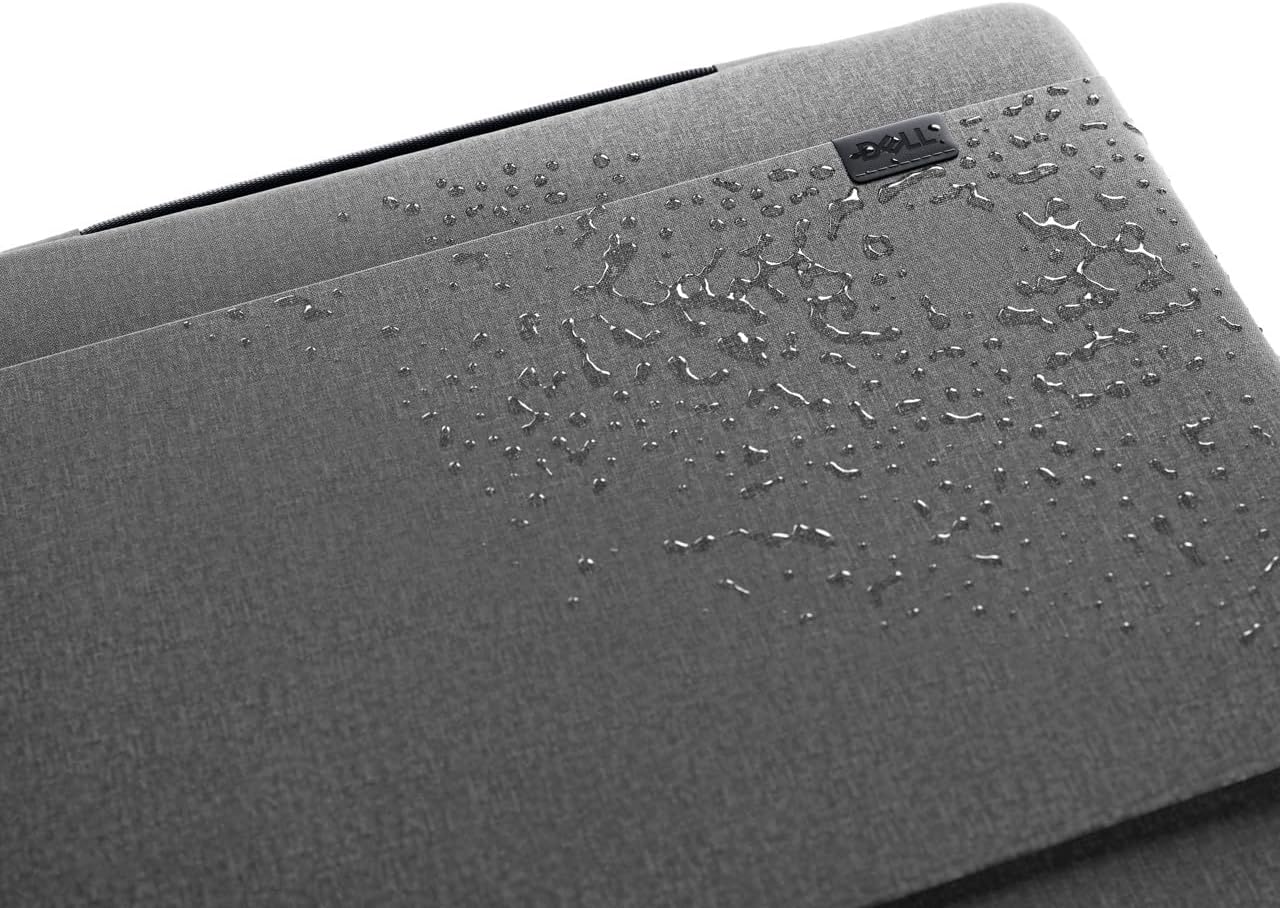 Dell EcoLoop Urban Sleeve 11-14 CV4425, 100% Recycled Plastic 100% Recycled Packaging, 14", Foam, 300D Woven Fabric, Zippered Pocket, Retractable Handle, Lightweight