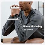 Smart Watch for Men Women, 1.38'' Smart Watches (Answer/Make Call), Fitness Tracker with Heart Rate/Sleep Monitor, IP68 Waterproof Activity Tracker, Pedometer for Android iOS(Black)
