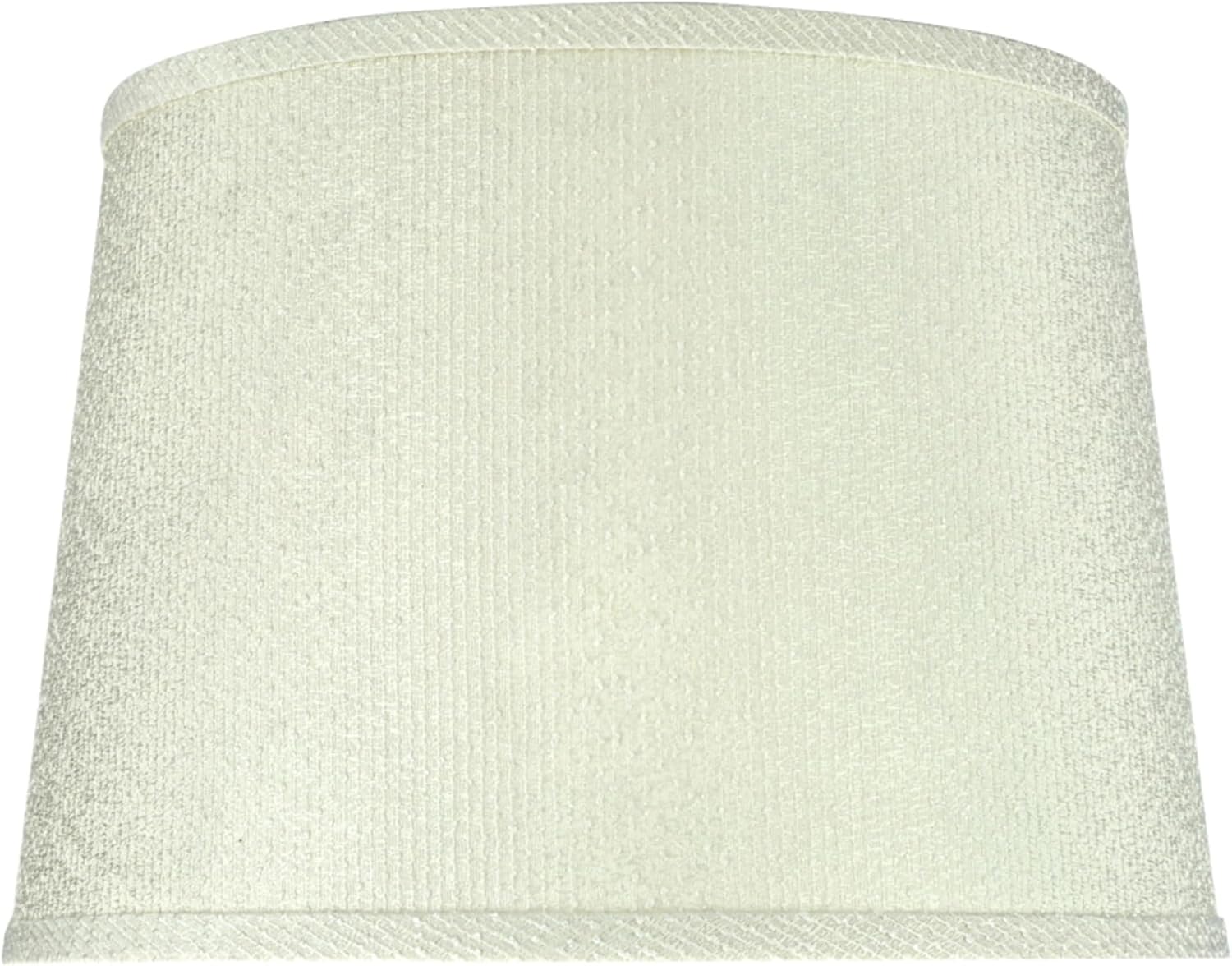 Aspen Creative 32308A Transitional Hardback Empire Shaped Spider Construction Lamp Shade in Off White, 12" Top x 14" Bottom x 10" Slant Height