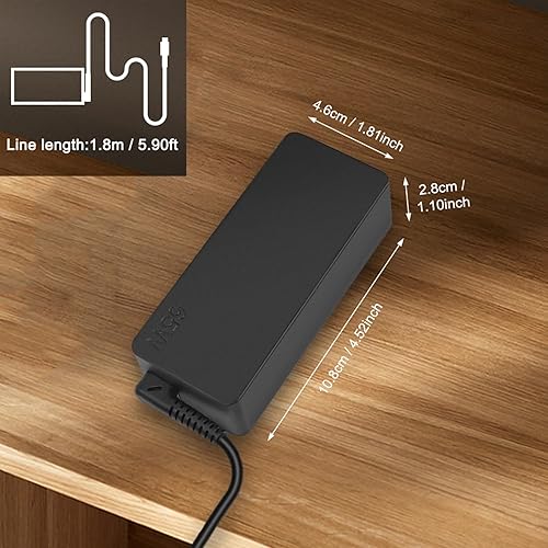 Miniatura 4 de Adaptador de CA USB-C de 2 clavijas de 65 W compatible con Lenovo Thinkpad T480 T480s T490 T490s T495 T495s T580 T590 E480 E490 E490s E495 E580 E590
