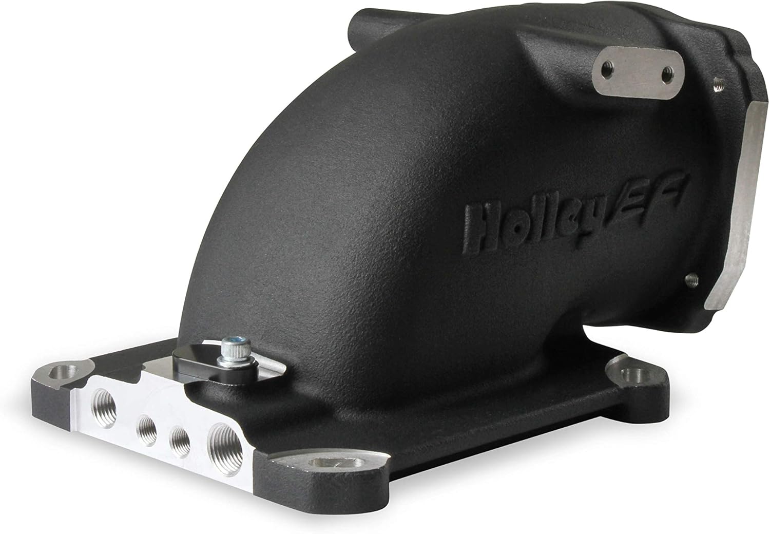 Holley EFI Intake Elbow, Gm Ls Throttle 4150, Black