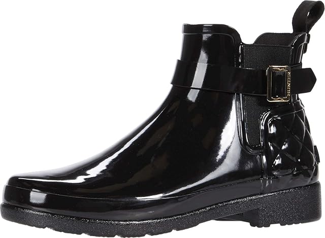 womens Refined Chelsea Quilted GlossRain Boot