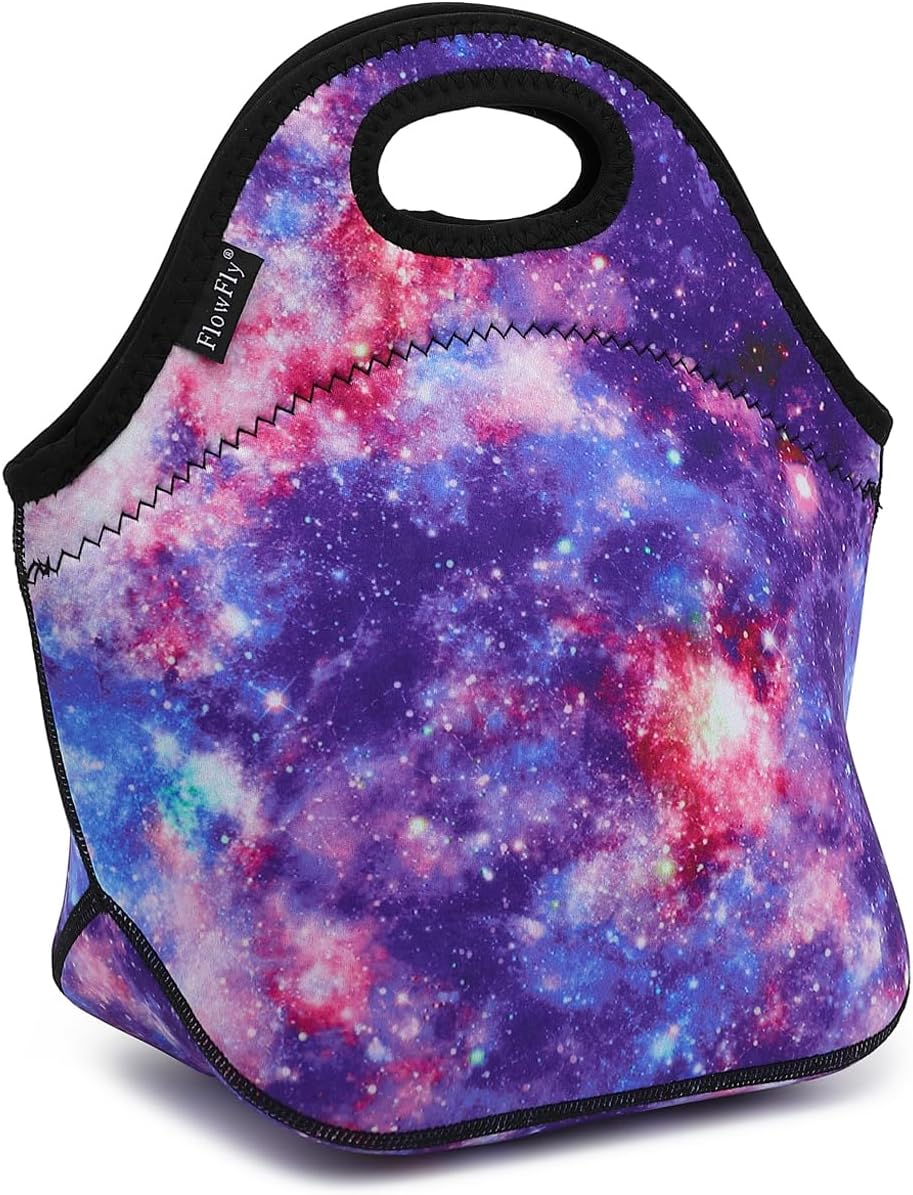 Amazon.com: FlowFly Neoprene kids Lunch box Insulated Soft Bag Mini ...