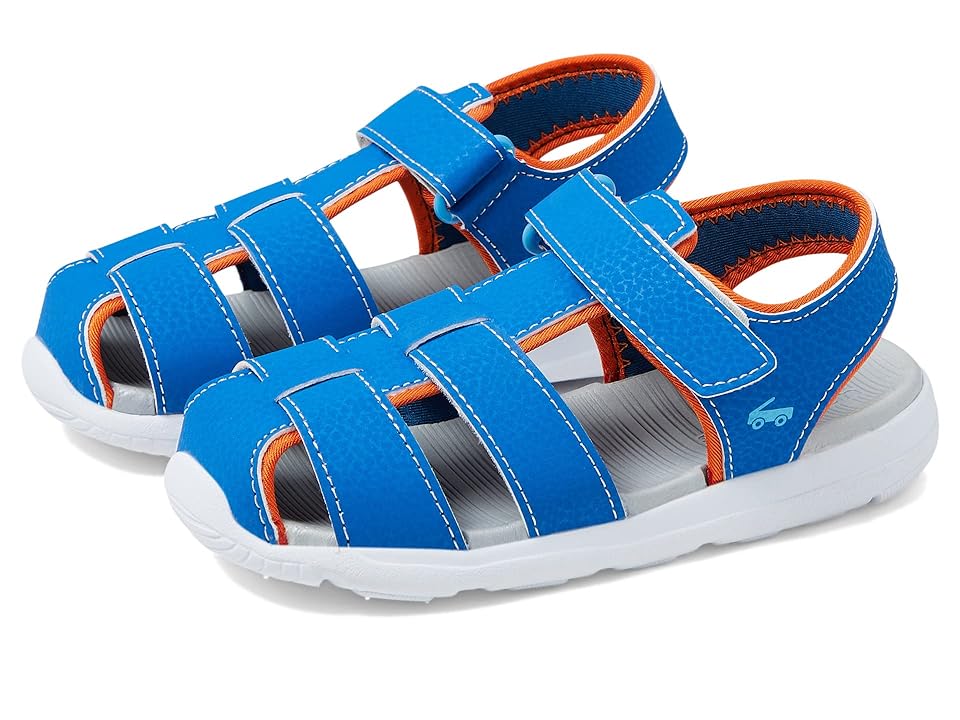 See Kai Run Kids Cyrus IV FlexiRun (Toddler/Little Kid) (Blue/Orange) Boy's Shoes