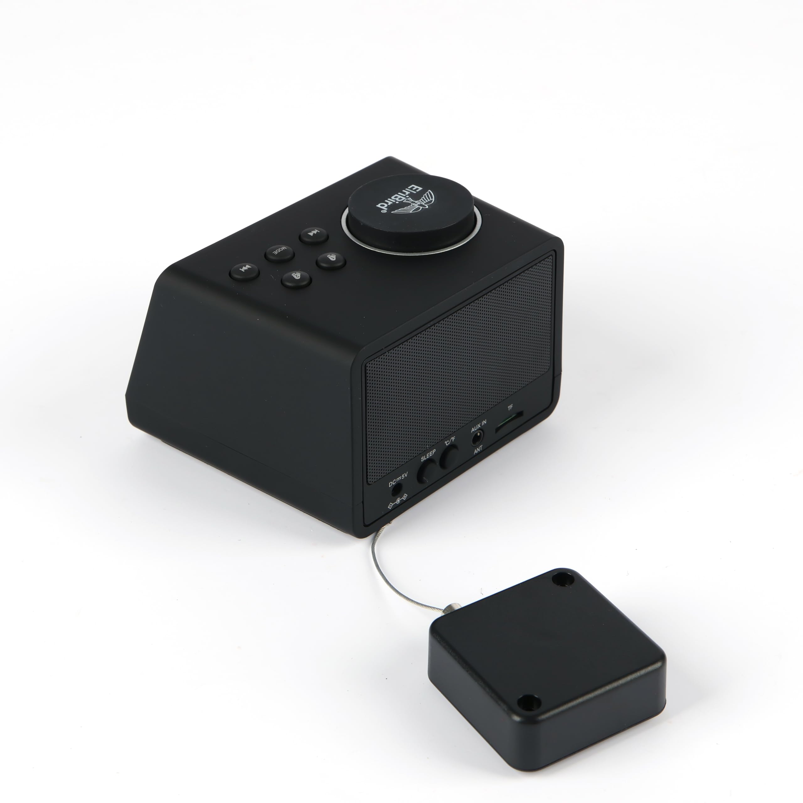 Reloj despertador digital con radio FM: alarma dual, puertos de carga USB, altavoz Bluetooth, repetición, temporizador de apagado y batería de respaldo para el hogar y el hotel