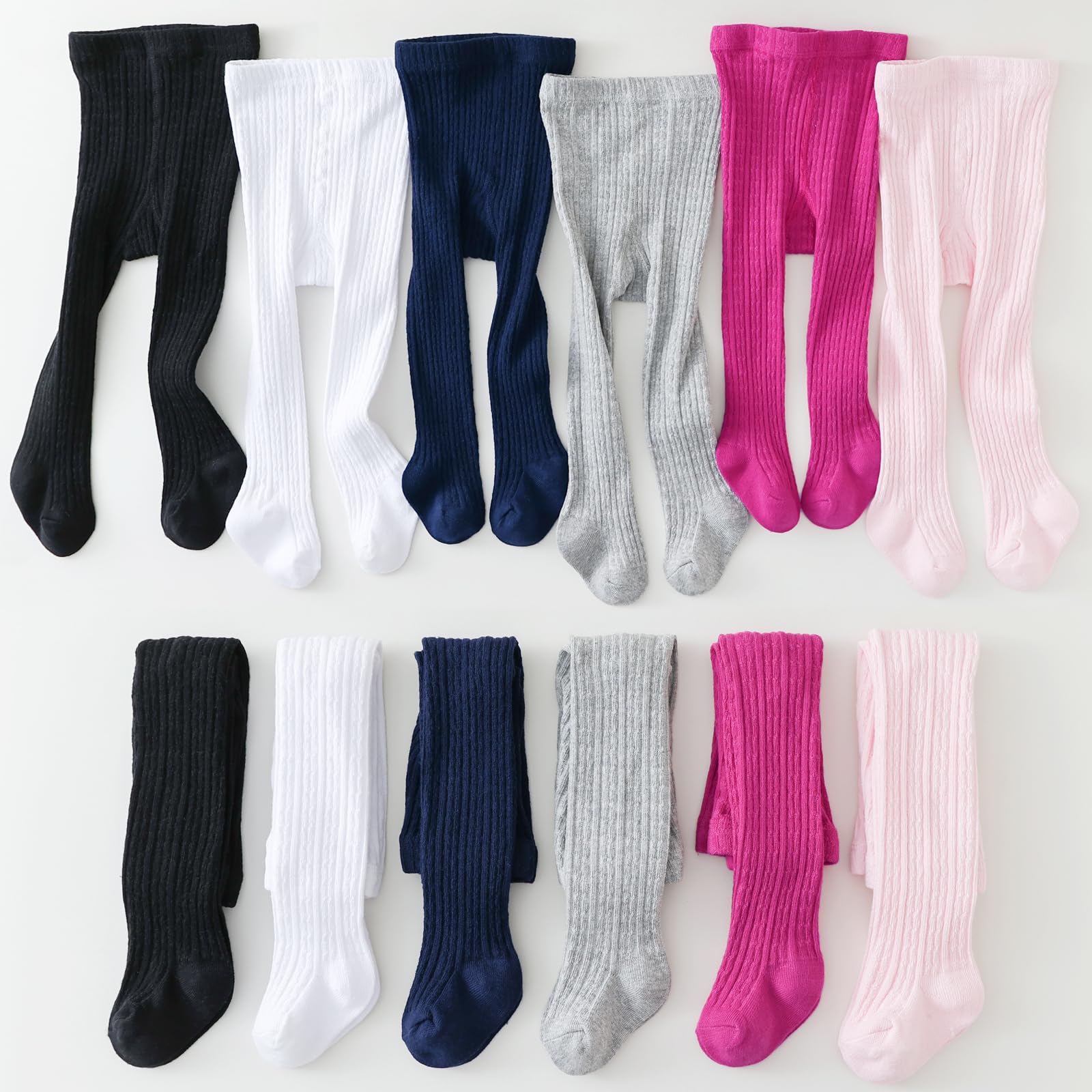 Collant per bambini Collant per bambini in maglia a treccia collant in cotone caldo collant collant calze morbide