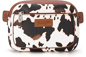 Wrangler Cow Print Waist Pack: Style Meets Function