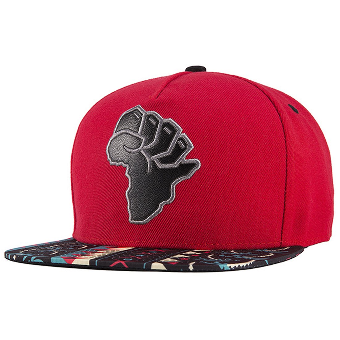 ChezAbbey Boy's Solid Flat Brim Hip Hop Hat Stylish Snapback Baseball Cap