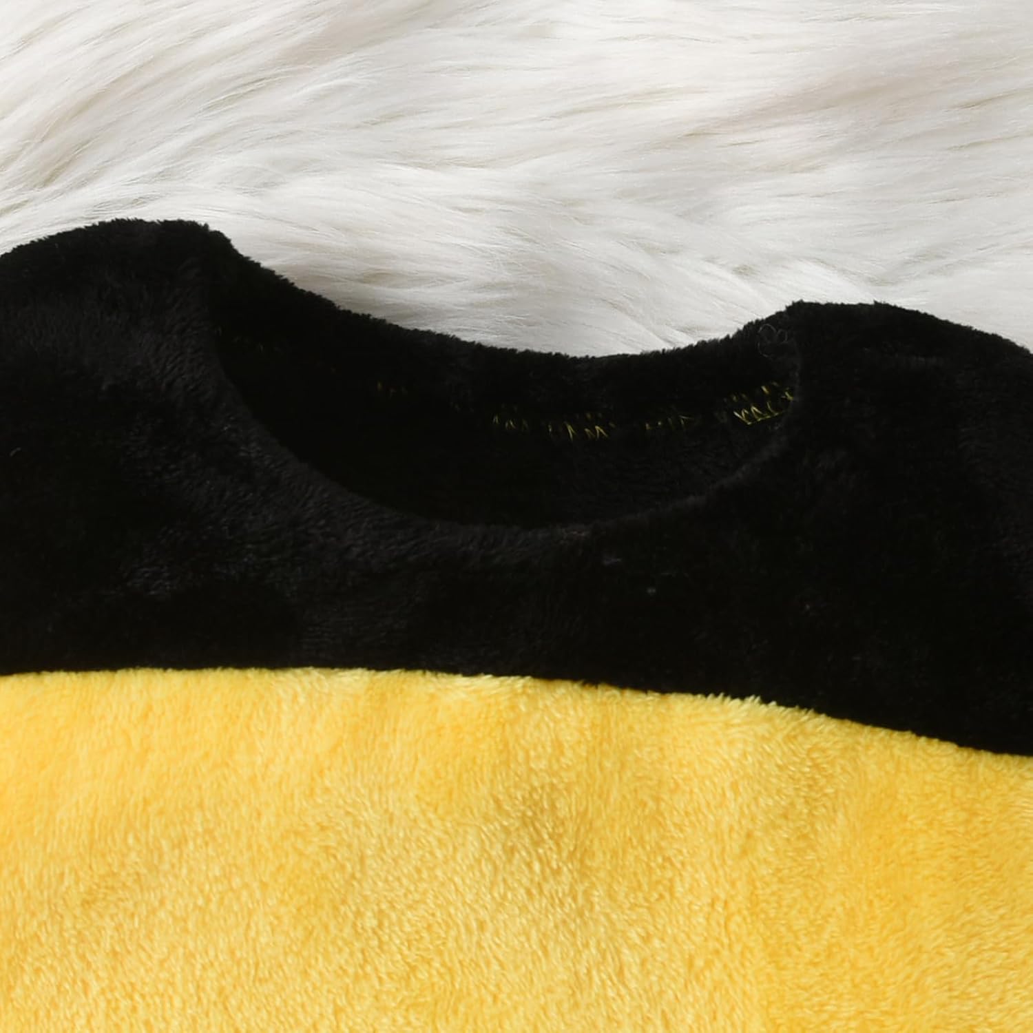 Kuriozud Cute Fuzzy Animal Costume for Baby Girl Boy Halloween Costume Romper with Hat and Leg Warmer 4pcs Cosplay Outfit - Image 4