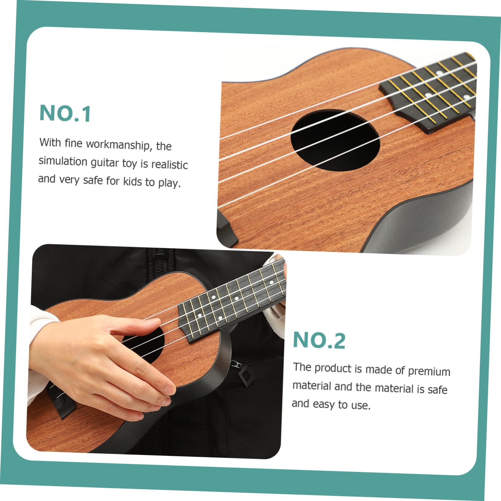 Ukulele Dla Początkujących Czterostrunowy Instrument Muzyczny z Drewna Idealny Dorosłych Trwały i Łatwy Użyciu Doskonały Do Nauki Muzyki