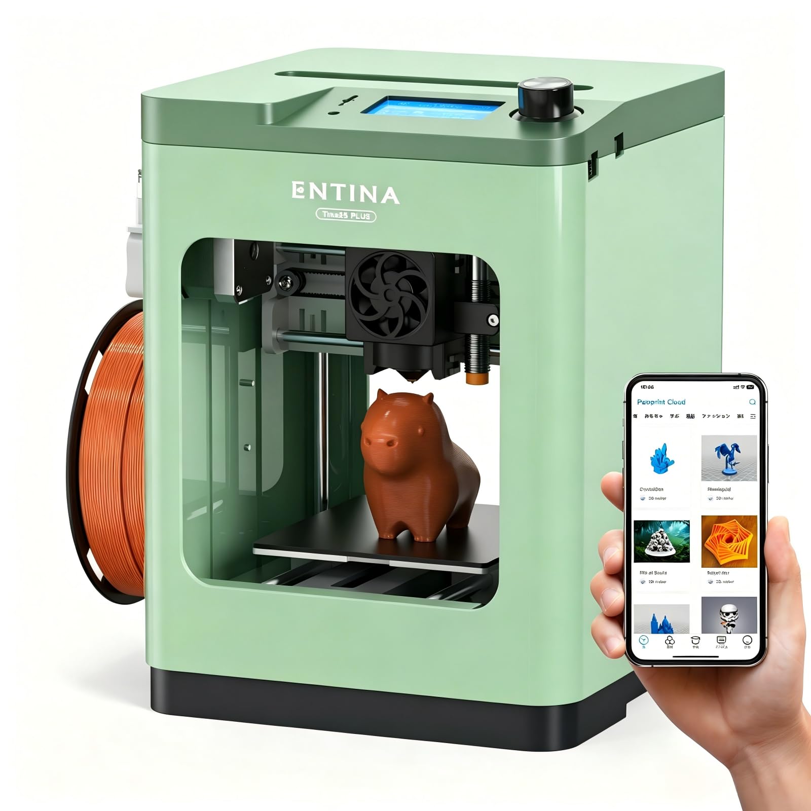 Entina TINA2 Plus 高速250mm/s FDM 3Dプリンター