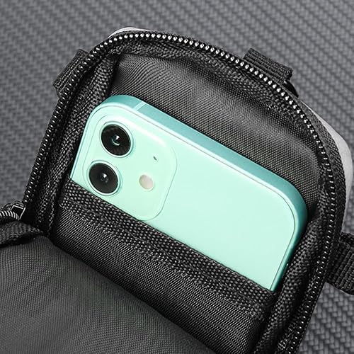 Miniatura 7 de Soporte para teléfono celular, bolsa cruzada pequeña con banda para el brazo, uso para correr, caminar, senderismo