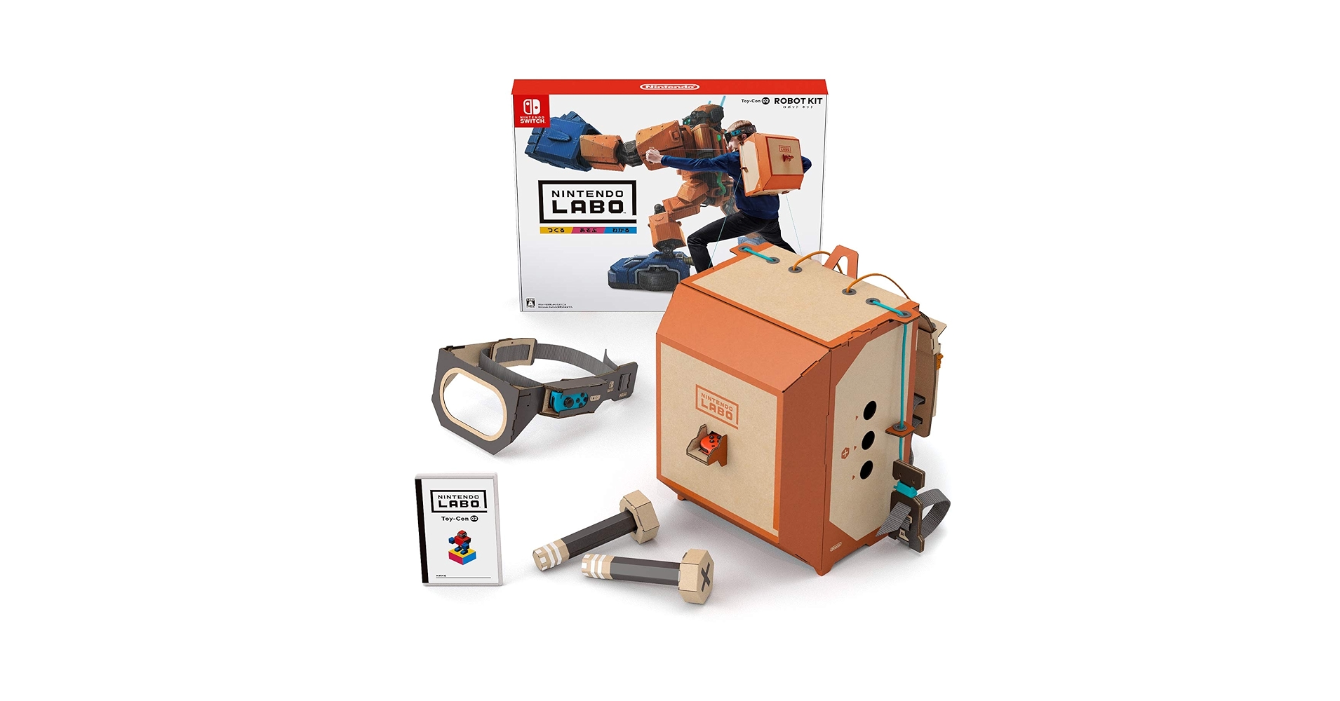 新品未開封 ニンテンドーLabo Toy-con 02 Amazon.com: Nintendo Labo Toy-Con 02 Robot Kit - Switch