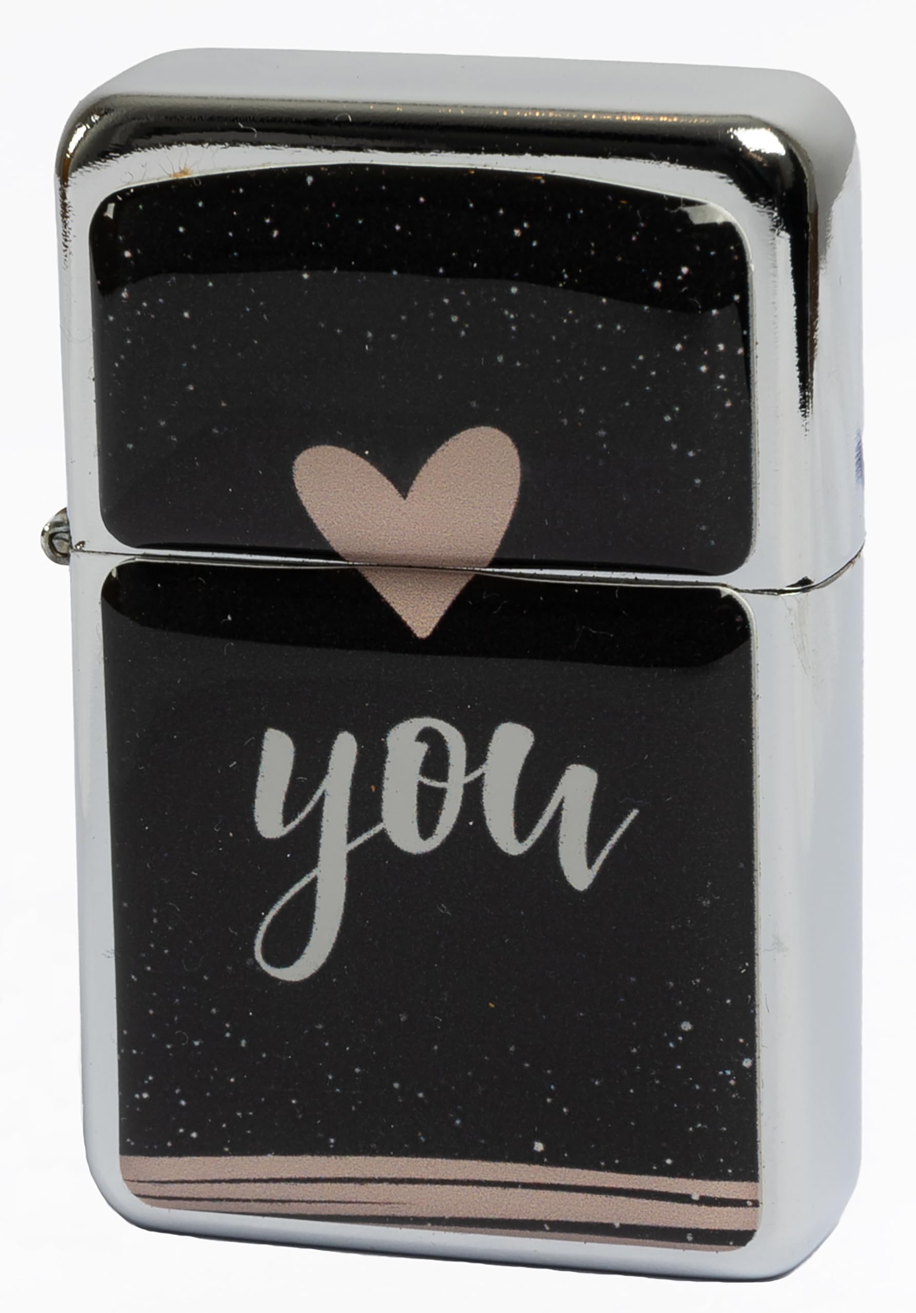 Petrol Oil Windproof Lighter - Love You