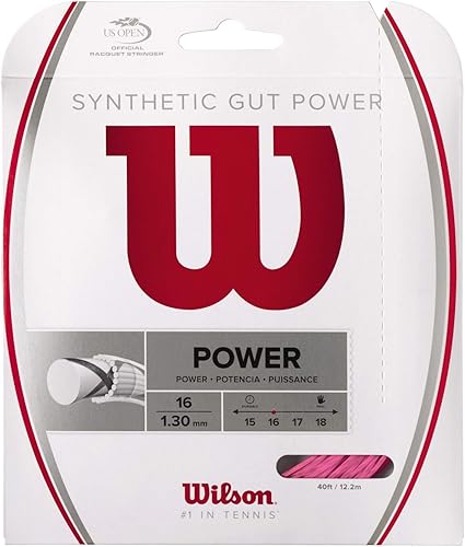 Miniatura 10 de Wilson Synthetic Gut Power (16-1,30) Juego de cuerdas