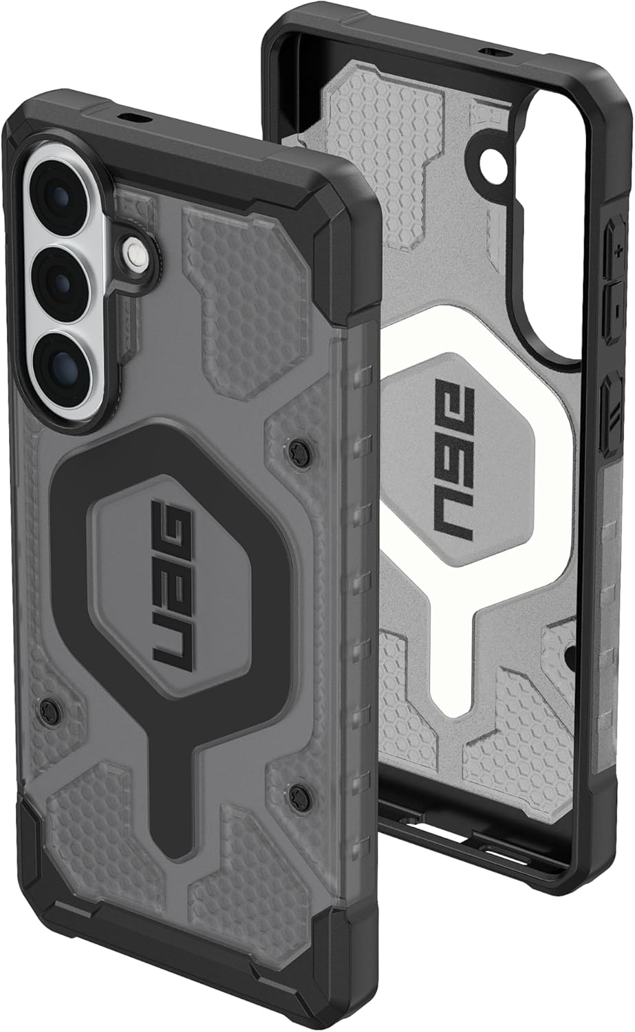 URBAN ARMOR GEAR UAG for Samsung Galaxy S26 Plus Case 6.7" Pathfinder Clear - Magnetic Charging Compatible Transparent Rugged Military Drop Tested Protective Cover, Ash/Black
