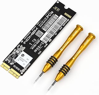 SSD 1TB PCIe NVMe Gen3x4 3D TLC NAND Flash Hard Drive Disk Upgrade for MacBook Pro Retina Late 2013-Mid 2015, MacBook Air Mid 2013-2017, iMac Late 2013-2017, Mac Pro 2013, Mac Mini 2014
