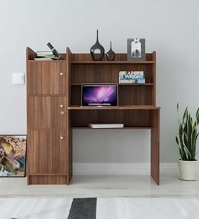 COUCH CULTURE Vision 3 Door Engineered Wood Office Table|Multi-Purpose Study Table|Computer Table for Students|Desk for Wo... Price In India