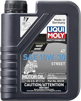 LIQUI MOLY 1L Motorbike 4T SAE 10W30 Street