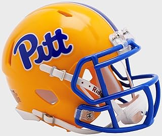 Riddell Pittsburgh Panthers NCAA Revolution Speed Mini Football Helmet Pitt