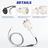 Vista 4 de 000016053 Kit de sonda de nivel de agua de hielo con arnés compatible con máquinas de hielo Manitowoc piezas I0600, I1400, ID0522A y más, kit