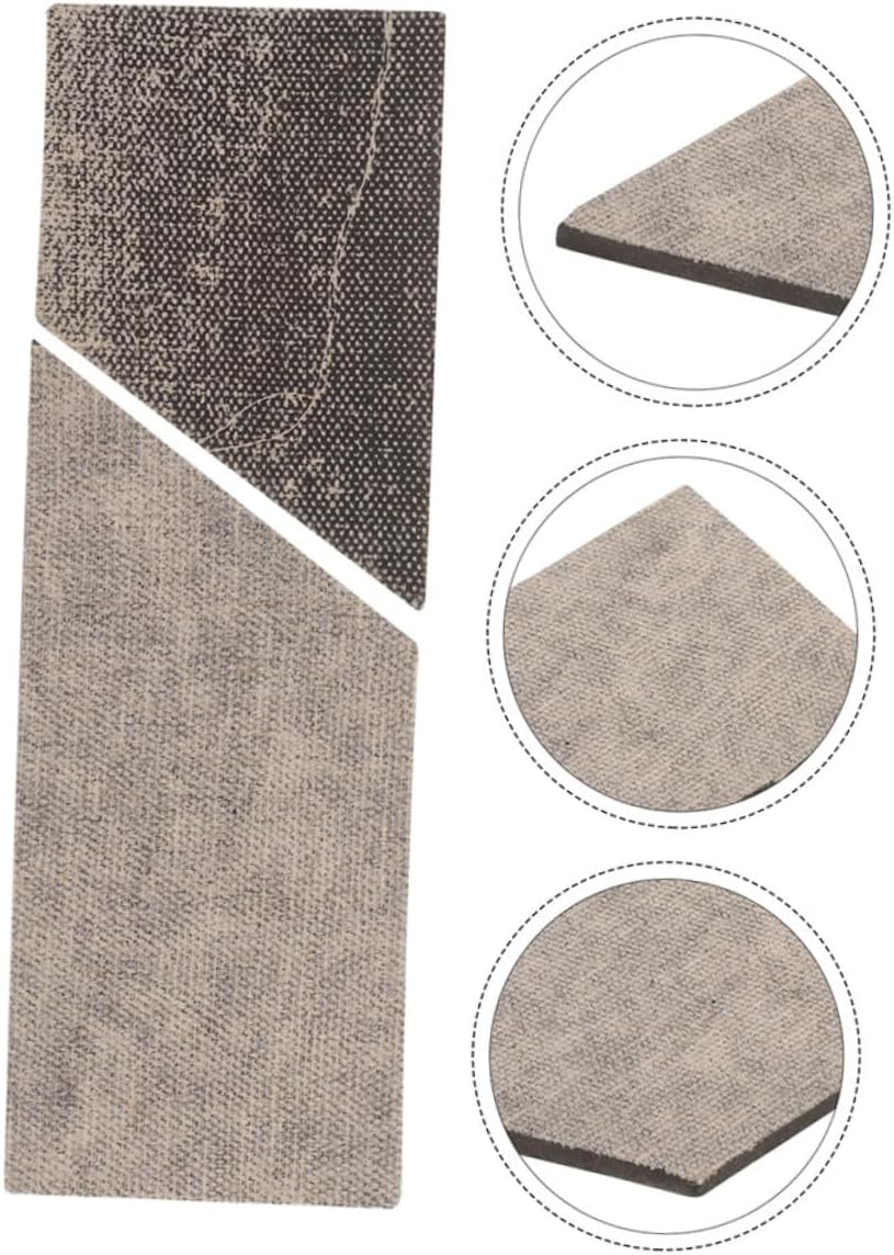 BESPORTBLE 24pcs Billiard Table Pocket Replacement Pool Table Pad Rubber Sheet Mending Patch for