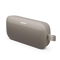 Bose SoundLink Flex (2ª Gen) Altoparlante Portatile Bluetooth Alta Fedeltà, 12 h Autonomia, Speaker Portatile Stereo Impermeabile e Antipolvere, Sabbia