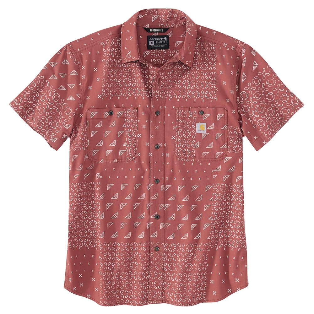 Carhartt Men's 106403 Rugged Flex® Relaxed Fit Lightweight Short-Sleeve