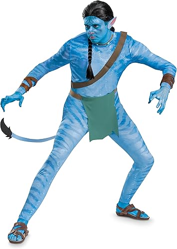 Disfraz de Avatar Jake, disfraz oficial de Disney Avatar Way of the Water para adultos