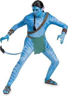 Avatar Jake Kostüm, offizielles Disney Avatar Way of the Water Kostüm für Erwachsene