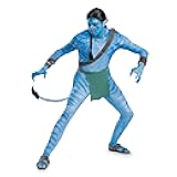 Avatar Jake Costume, Official Disney Avatar Way of the Water Adult Costume