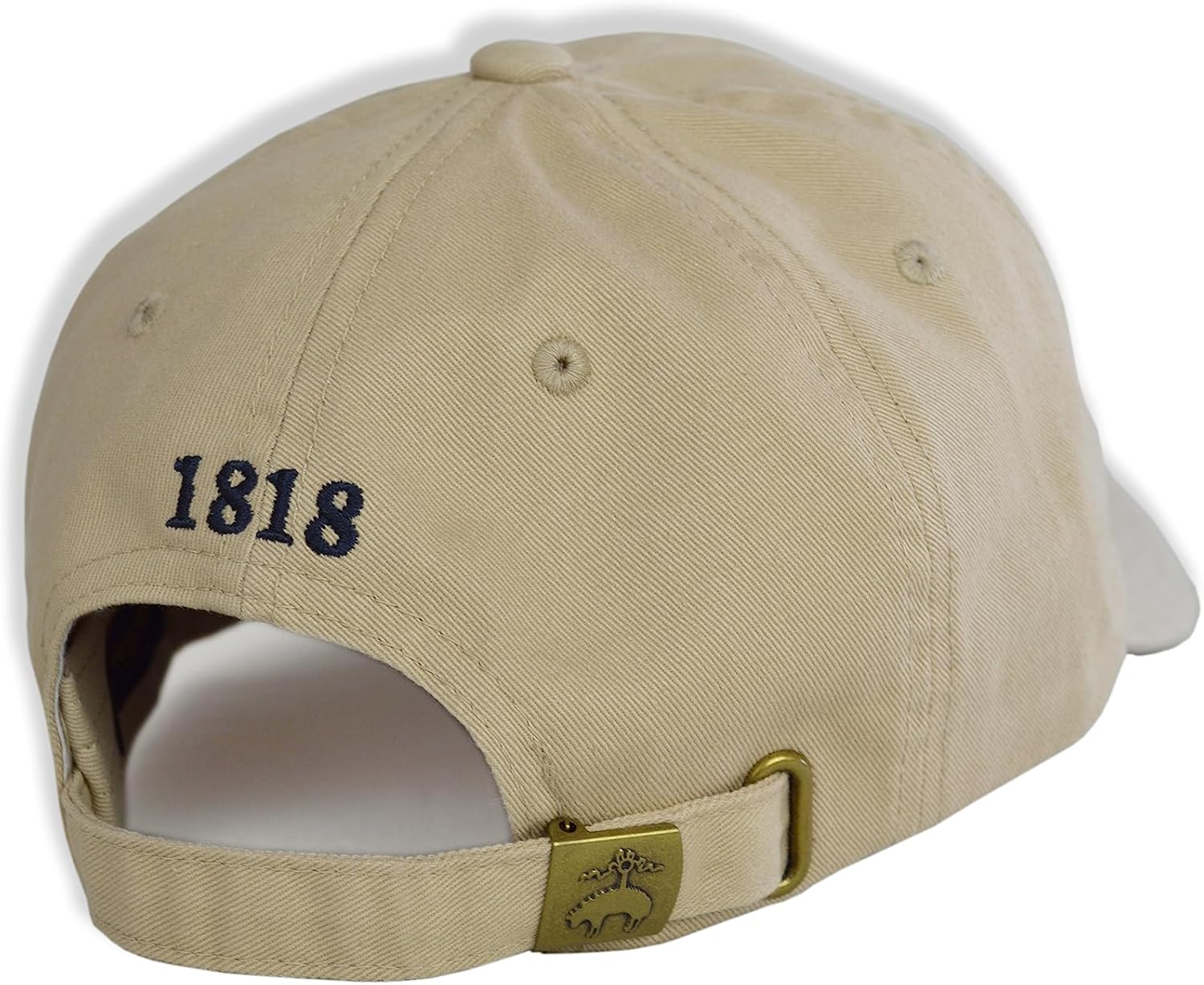 Brooks Brothers Men's Twill Cotton 1818 Embroidered Baseball Cap Hat,