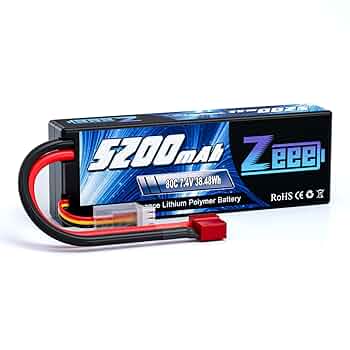 【2本セット】zeee リポバッテリー 6000mAh Amazon.co.jp: ゼエエ Zeee 7.6V 100C 2S 6000mAh 高電圧HV