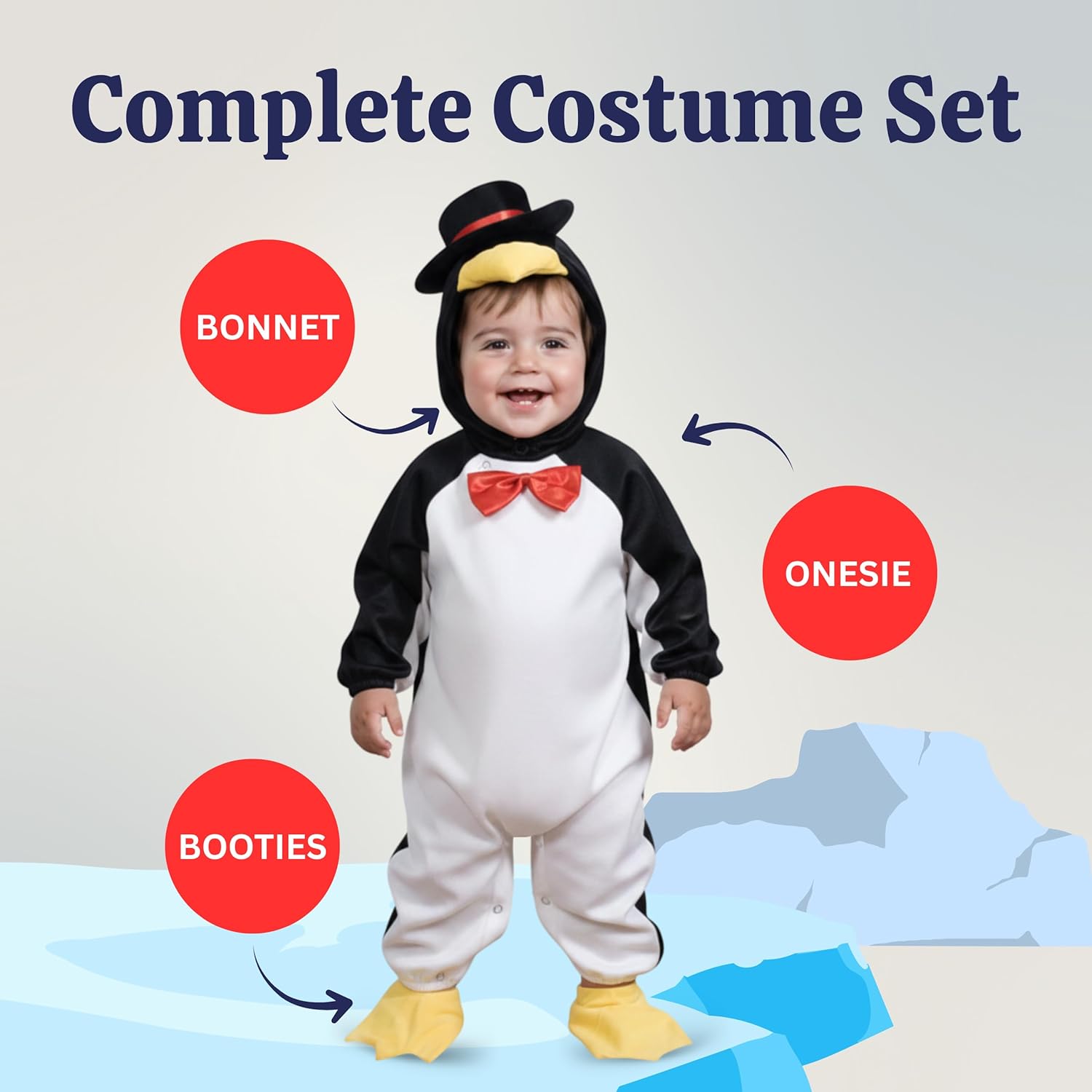 Dress Up America Penguin Costume For Toddlers - Adorable Penguin Onesie For Babies…