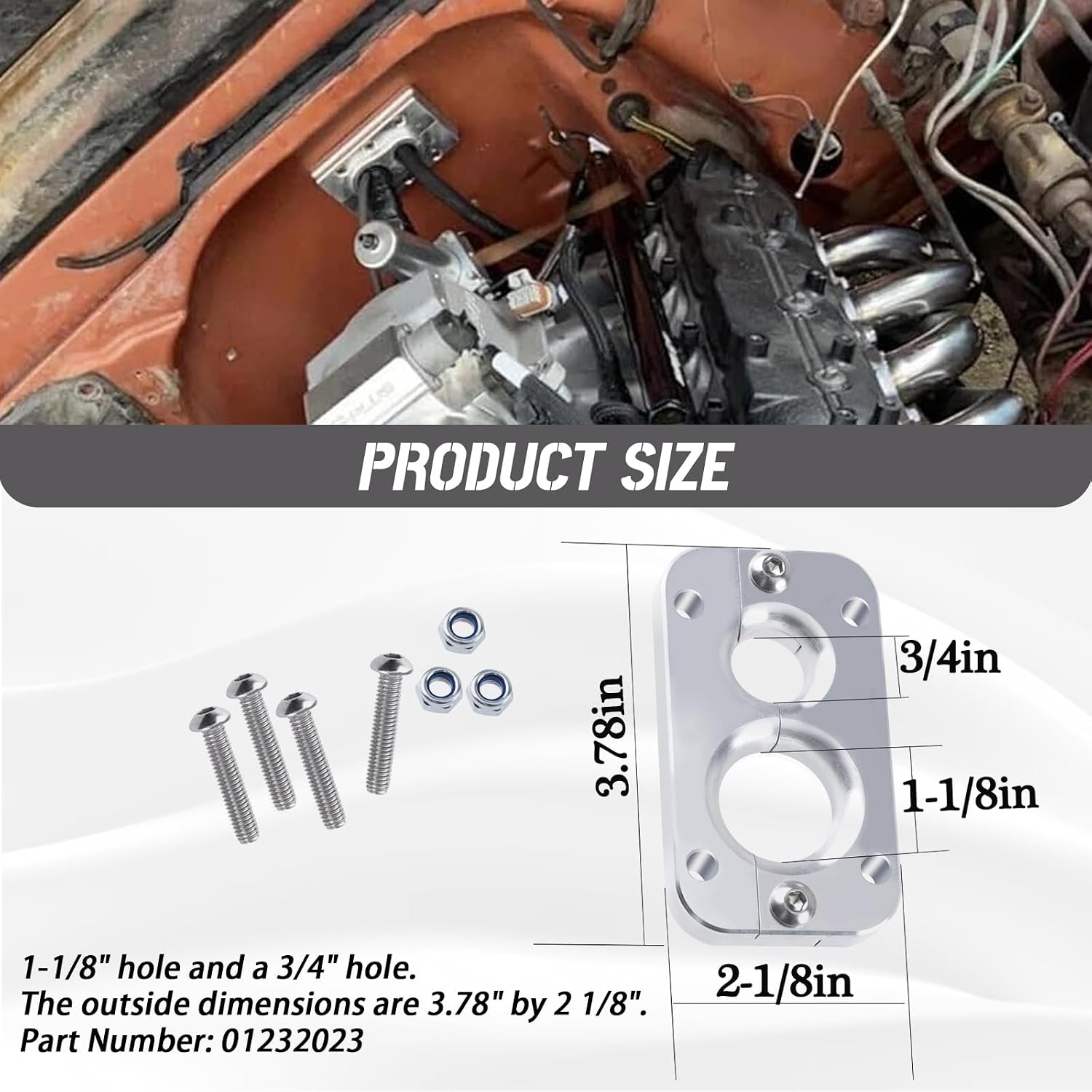 01232023 for Holley Terminator X Max Firewall Pass Through- Eliminates Gromet in fire Wall -Bulkhead Wiring Harness