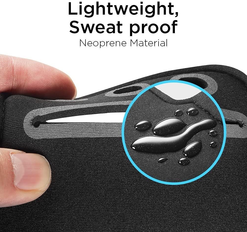 Spigen Sports Armband 6 inch for iPhone X / 8 Plus / 7 Plus/Galaxy S9 / S9 Plus / S8 / S8 Plus/Google Pixel XL/LG G6