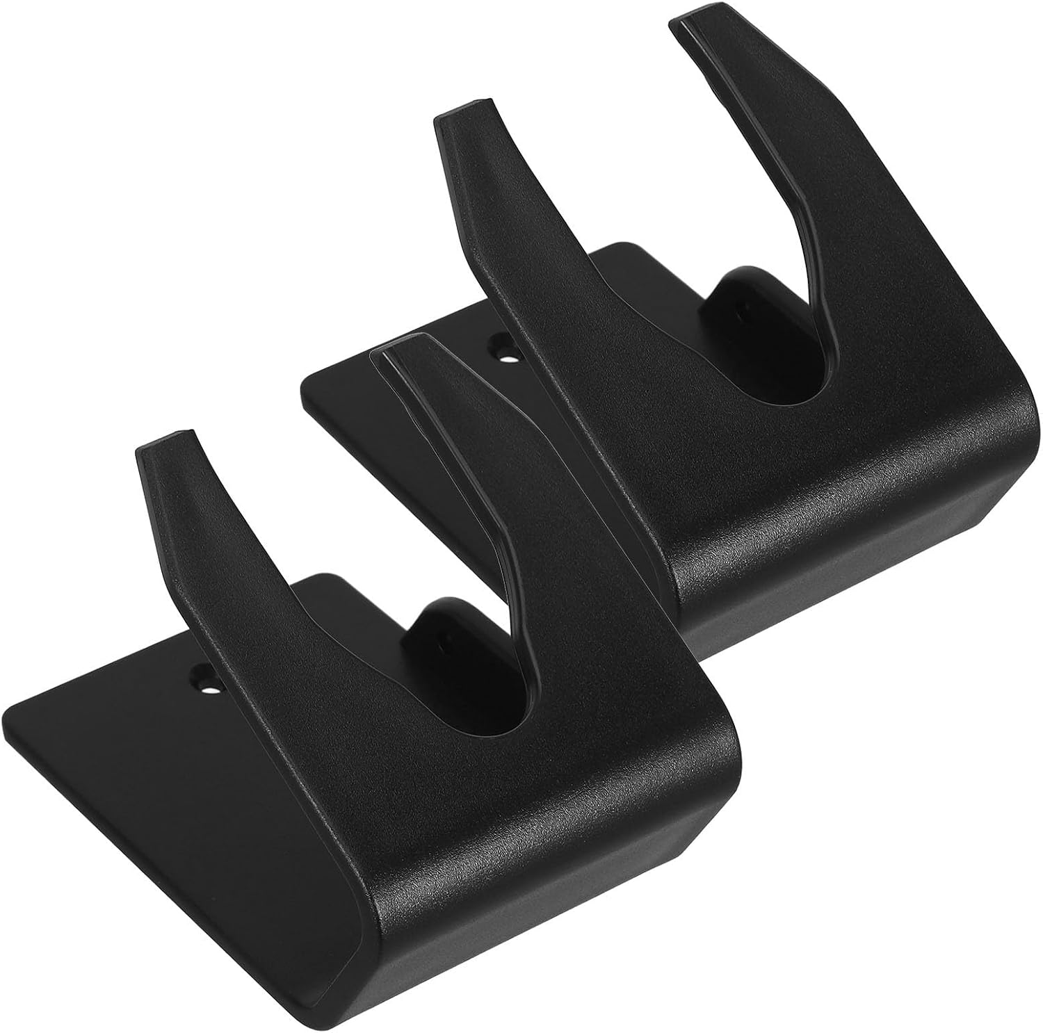 2pcs Wall/Desk Dual-Mount Barcode Scanner Stand Retail Checkout Scanner Holder for Commercial POS System, Fit for Most Barcode Scan Gun Label Reader