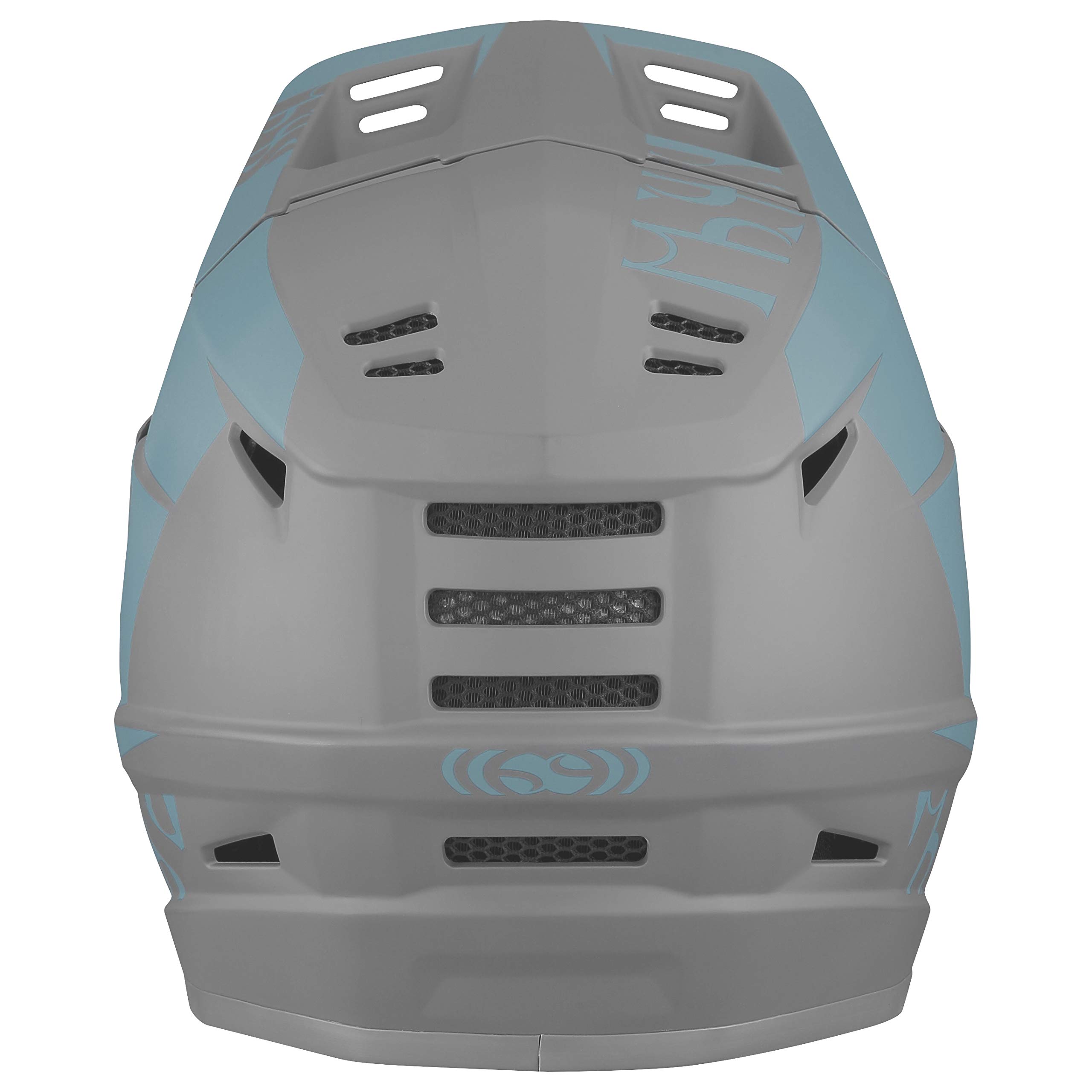 IXS Xact Evo Casque intégral VTT/E-Bike/BMX Adulte Unisexe, Ocean-Graphite, ML (57-59cm)