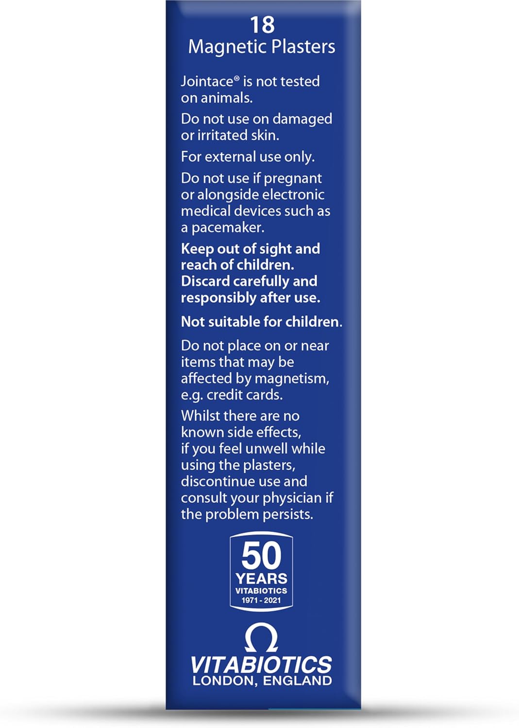 Vitabiotics Jointace Active Magnet - 18 Magnets