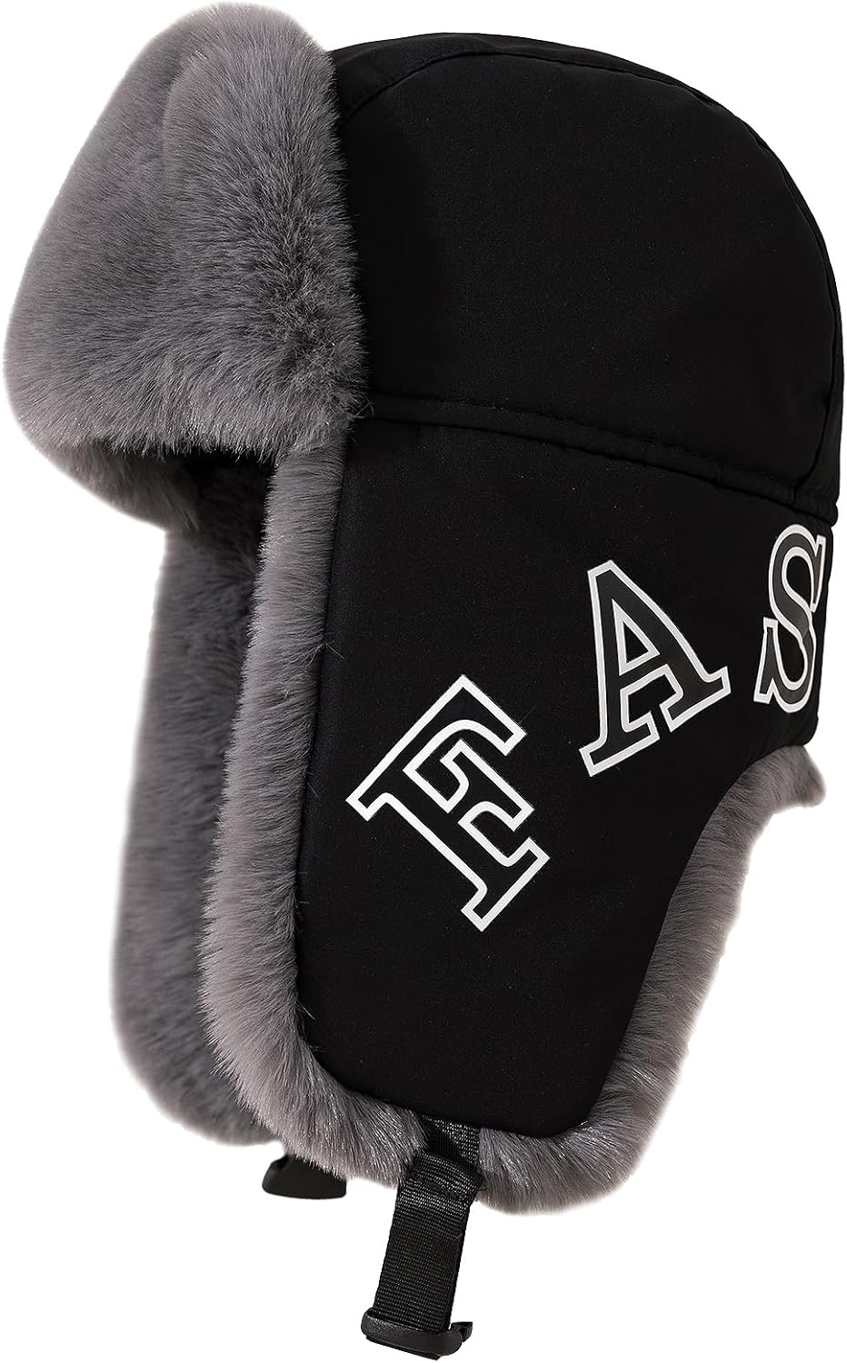 Men's Winter Trapper Hat with Ear Flaps Windproof Snowproof Ushanka for Cold Weather Thermal Faux Fur