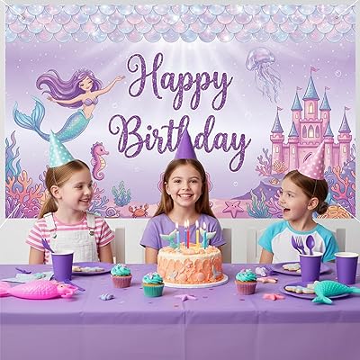 Mermaid Under The Sea Garland/Backdrops/Photo Props!