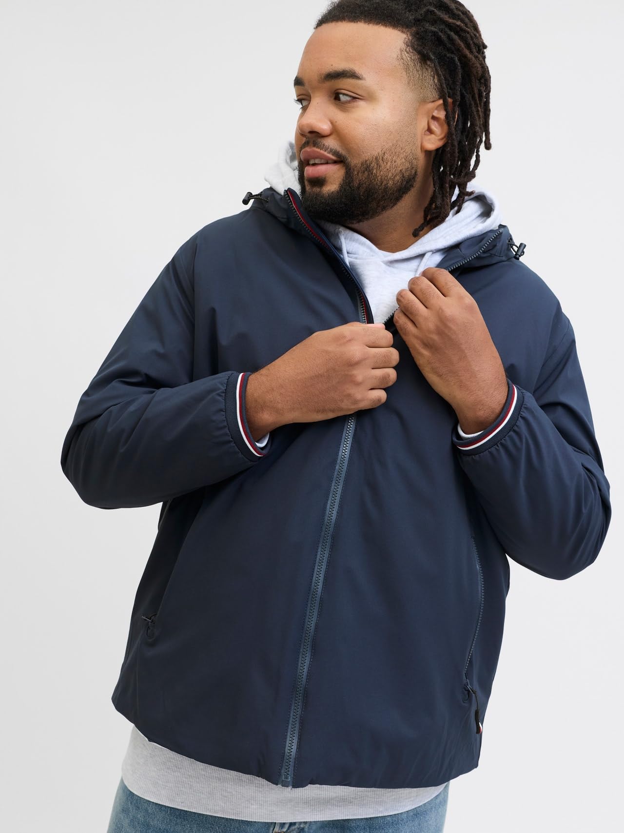 JACK & JONES Male Jacke Plus Size Jacke