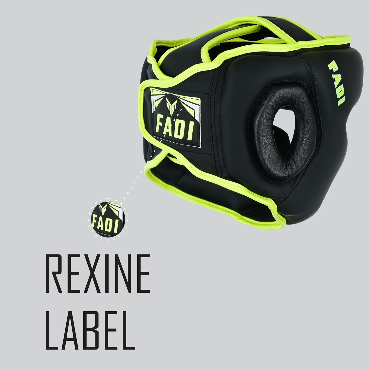 Optima Fight Boxing Head Guard - Premium Faux Leather Headgear for Kids and Adults in MMA, Kickboxing, Muay Thai, Karate, Martial Arts, and Taekwondo