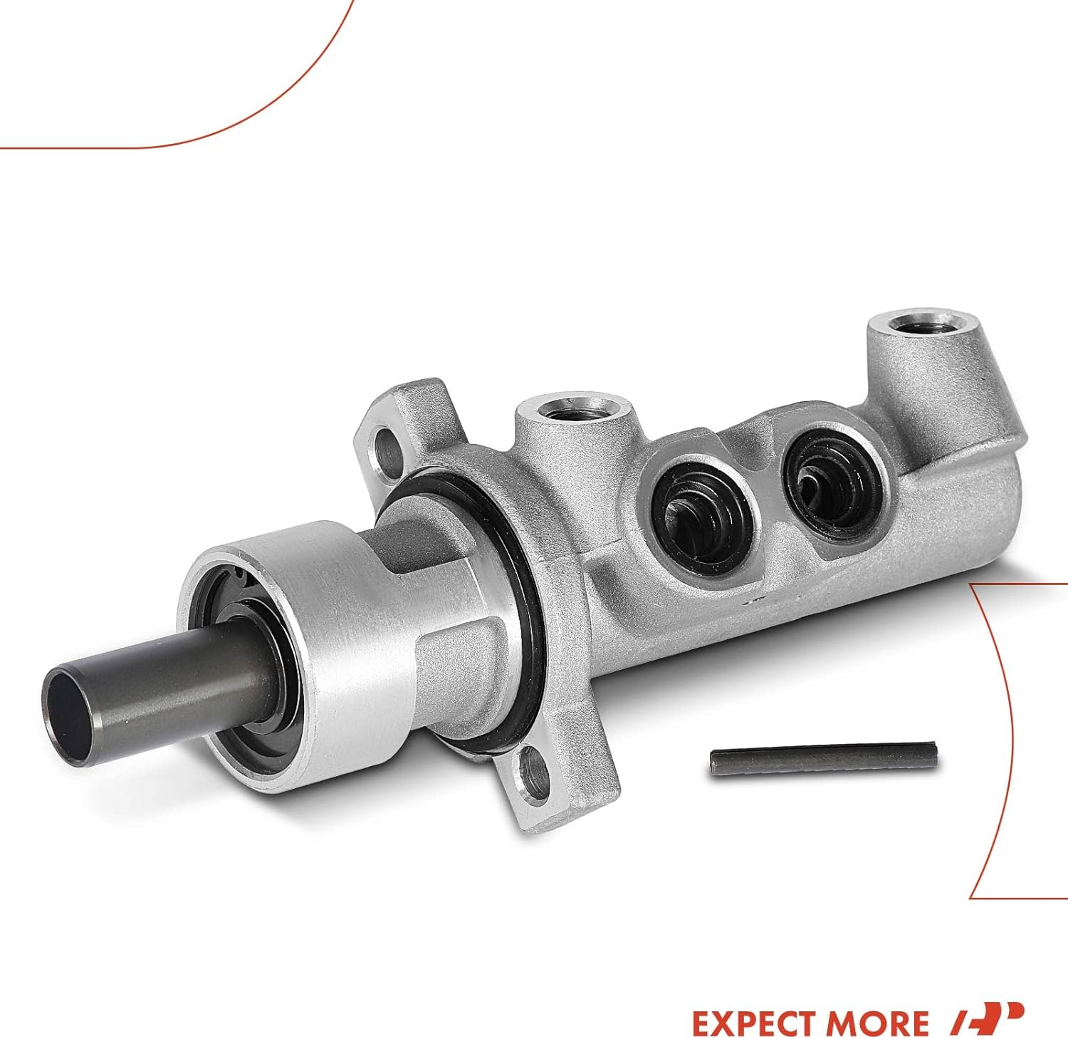 A-Premium Brake Master Cylinder Compatible with Ford and Mercury Vehicles - For Contour & Mystique 1997-2000, Cougar 1999-2002, 4-Wheel ABS - Replaces F7RZ2140CA