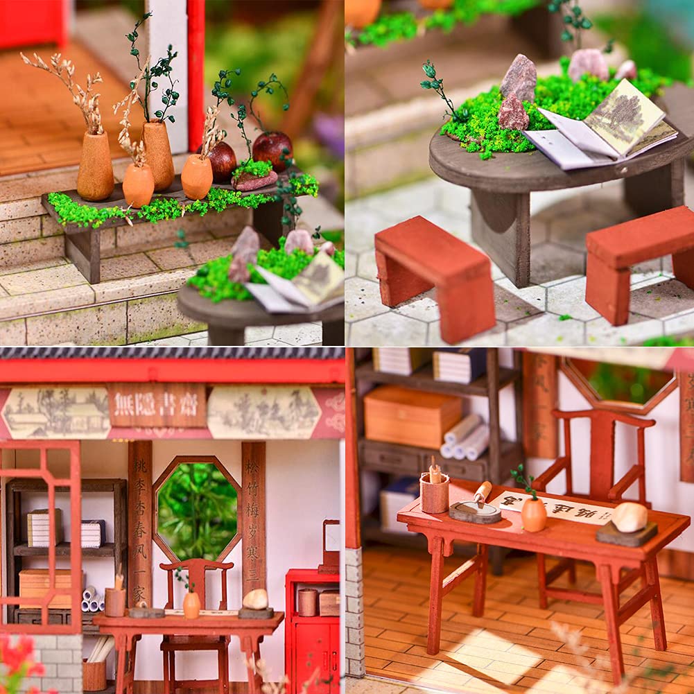 Diy Poppenhuis Kit Chinese Stijl Architectuur Diy Japanse Miniatuur Meubels Model Home Decoratie Speelgoed Verjaardagscadeaus Diy Poppenhuis Kit Chinese Stijl Architectuur Diy Japanse Miniatuur Meubels Model Home Decoratie Speelgoed Verjaardagscadeaus